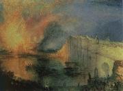 J.M.W. Turner the burning of the houses of lords and commons,october 16,1834 painting